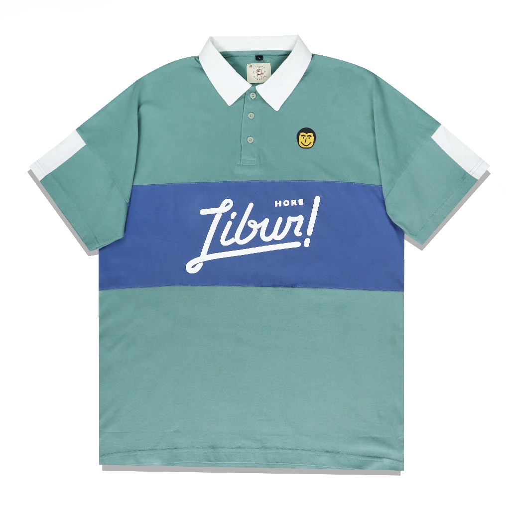 Libur Oversized Rugby Shirt
