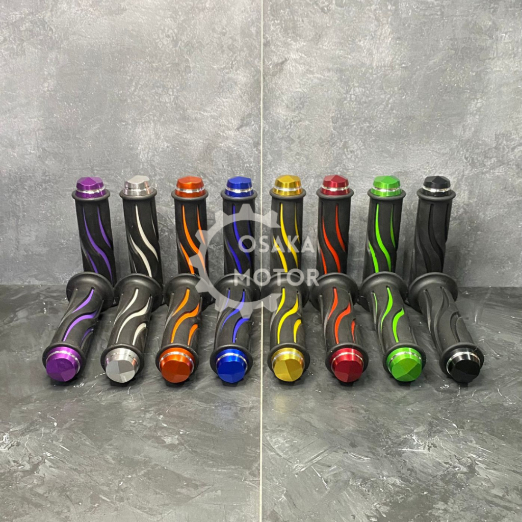 Handgrip Handfat Sarung Gas Sepeda Motor JALU Aluminium Universal Sepeda Motor Beat Vario Nmax PCX S