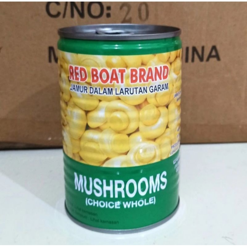 

Red Boat Jamur Kancing Kaleng 425g / Red Boat Jamur Kancing dalam Larutan Garam Kaleng 425g