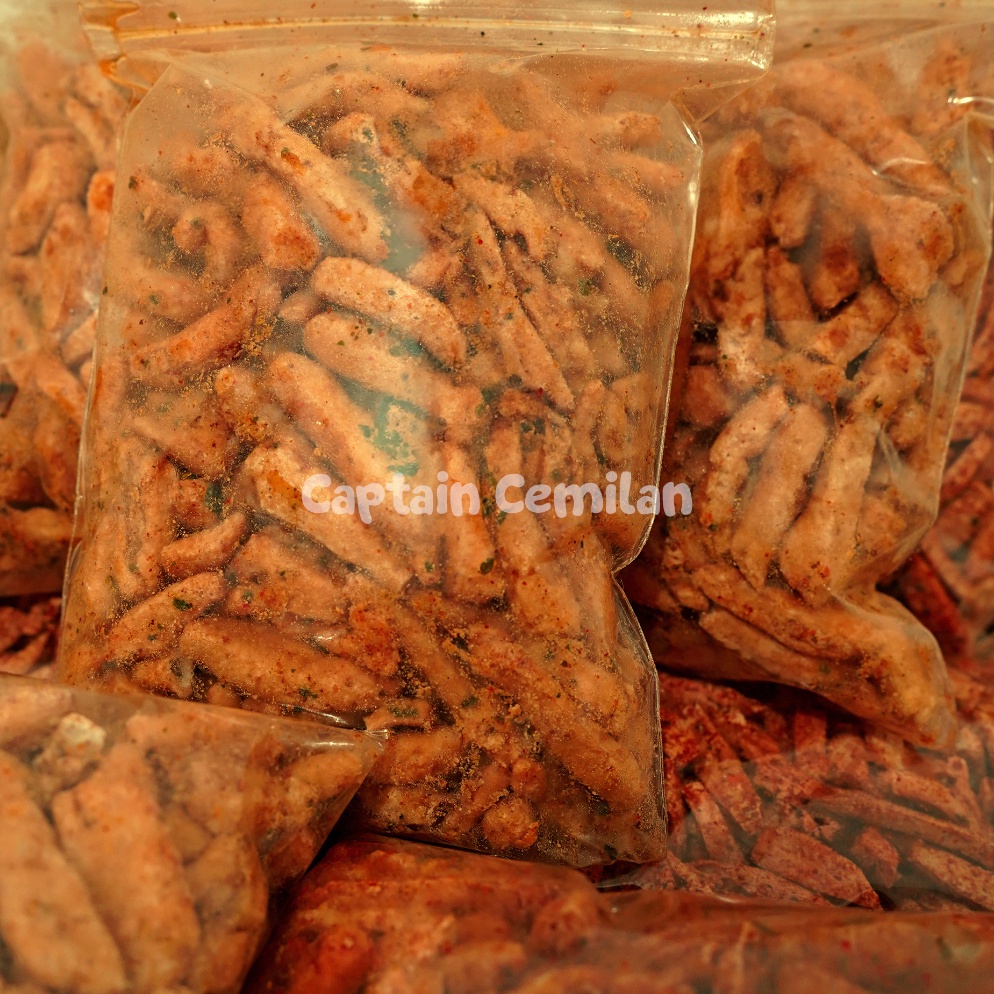 

Splash Basreng Stik 1kg Basreng Rasa Daun Jeruk Pedas Rasa Original Isi 1kilo 1kg Basreng Renyah Gurih Asin Captain Cemilan Bandung 1kg