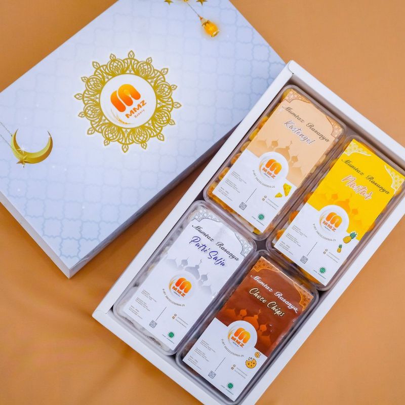 

Paket hampers lebaran nastar putri salju castangle chococips homme made