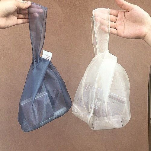 

Custom Tas Hampers Souvenir Transparant | Tas Bridesmaid | Custom tas Kain Organza | Tas Hampers Kekinian
