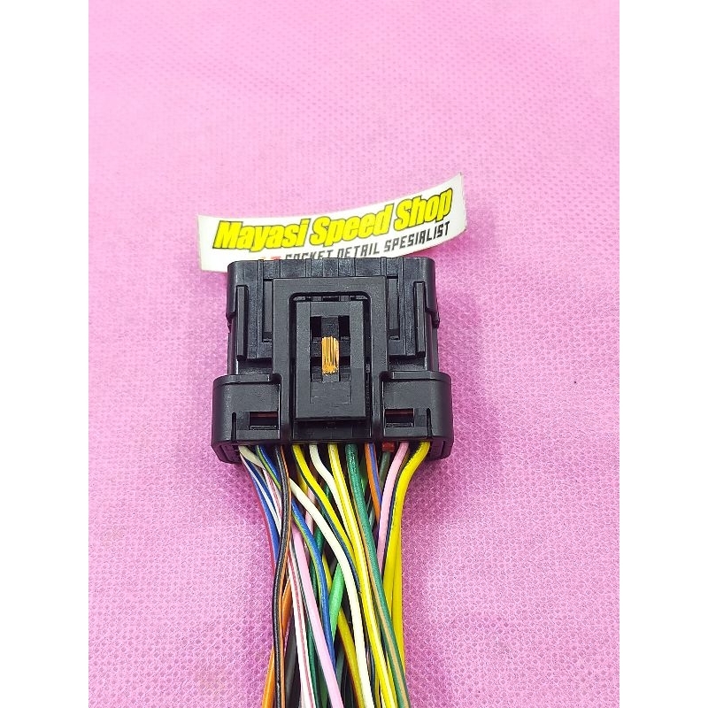 Soket ecu socket ecm honda PCX 150 ABS K97 tahun 2018-2020 untuk kode ecu K97G-N31.