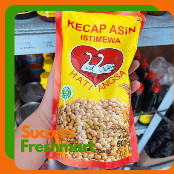 

READY STOK Hati Angsa Kecap Asin 6 gram