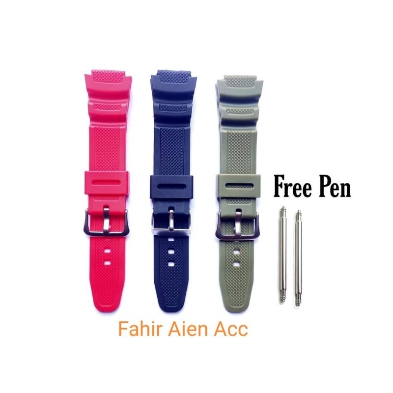 STRAP TALI JAM DIGITEC NEO NE 1002 TALIJAM RUBBER KARET DG-1002T BONUS PEN
