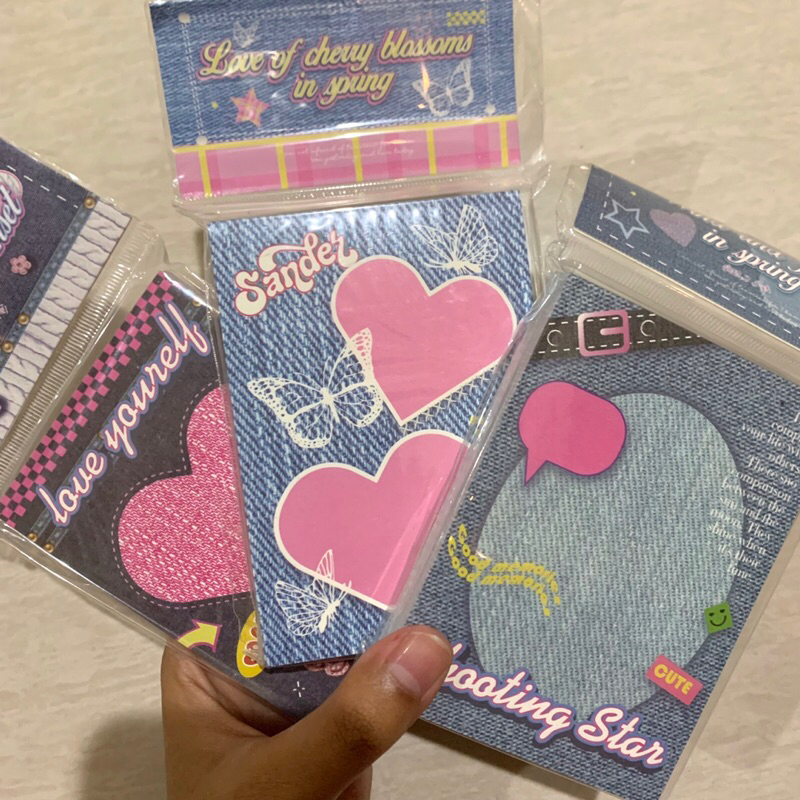 

AESTETICH MEMOPAD/ memopad tanpa lem / 80 set kertas memo