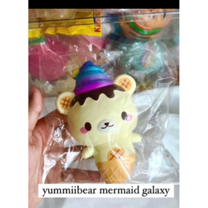 yummiibear watermelon | yummiibear mermaid galaxy flashsale squishy