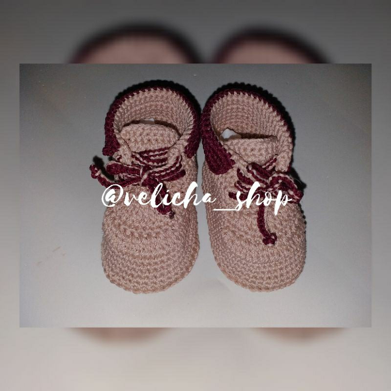 Sepatu Bayi / Sepatu Bayi Rajut / Sepatu Bayi Unisex / Sepatu Bayi Handmade / Sepatu Bayi Boots / Ba
