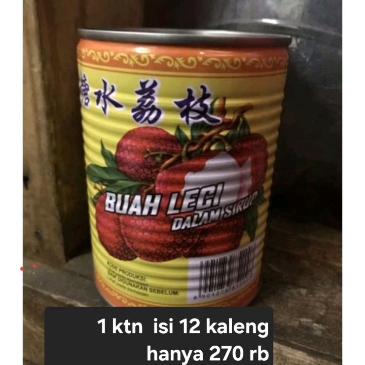 

99 BRANDS FESTIVAL Leci Kaleng Red Boat Brand 567 Gram