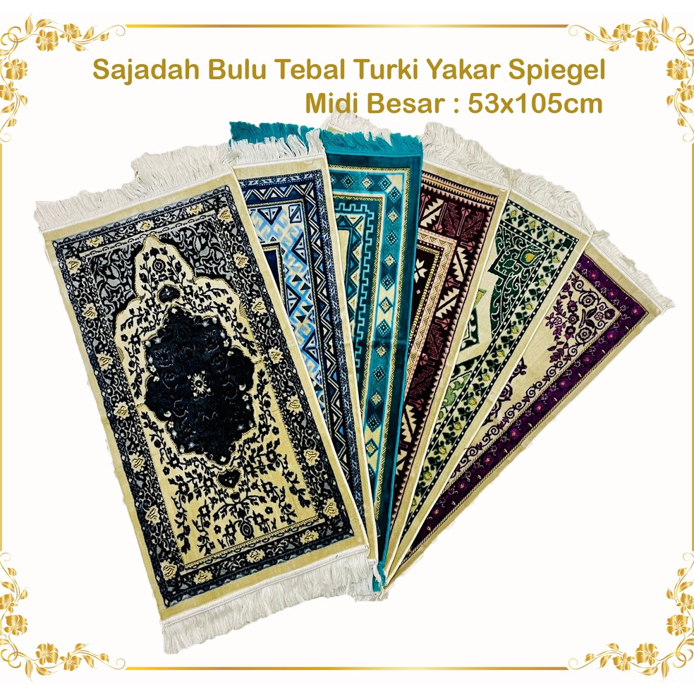 Sajadah Bulu Tebal MIDI Turki Yakar SPIEGEL