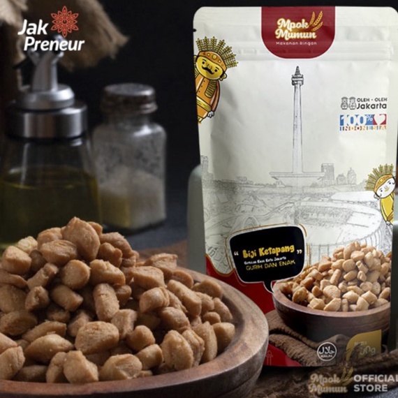 

BEST SELLER Biji Ketapang Manis Mpok Mumun oleh oleh khas dari jakarta betawi 1 gram