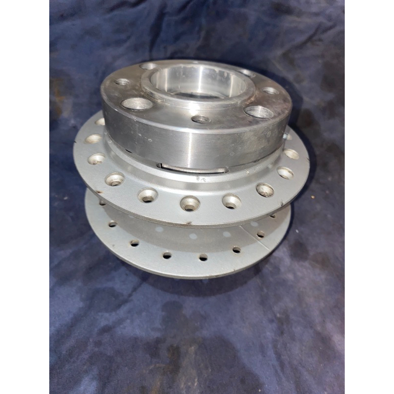 Tromol depan supra x 125/honda kharisma 125 dan adaptor piringan cakram datar