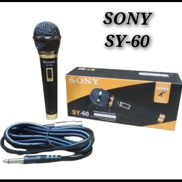 Mic Kabel Bagus Sony SY60 - Microphone Kabel Mik Kabel Mic Wire