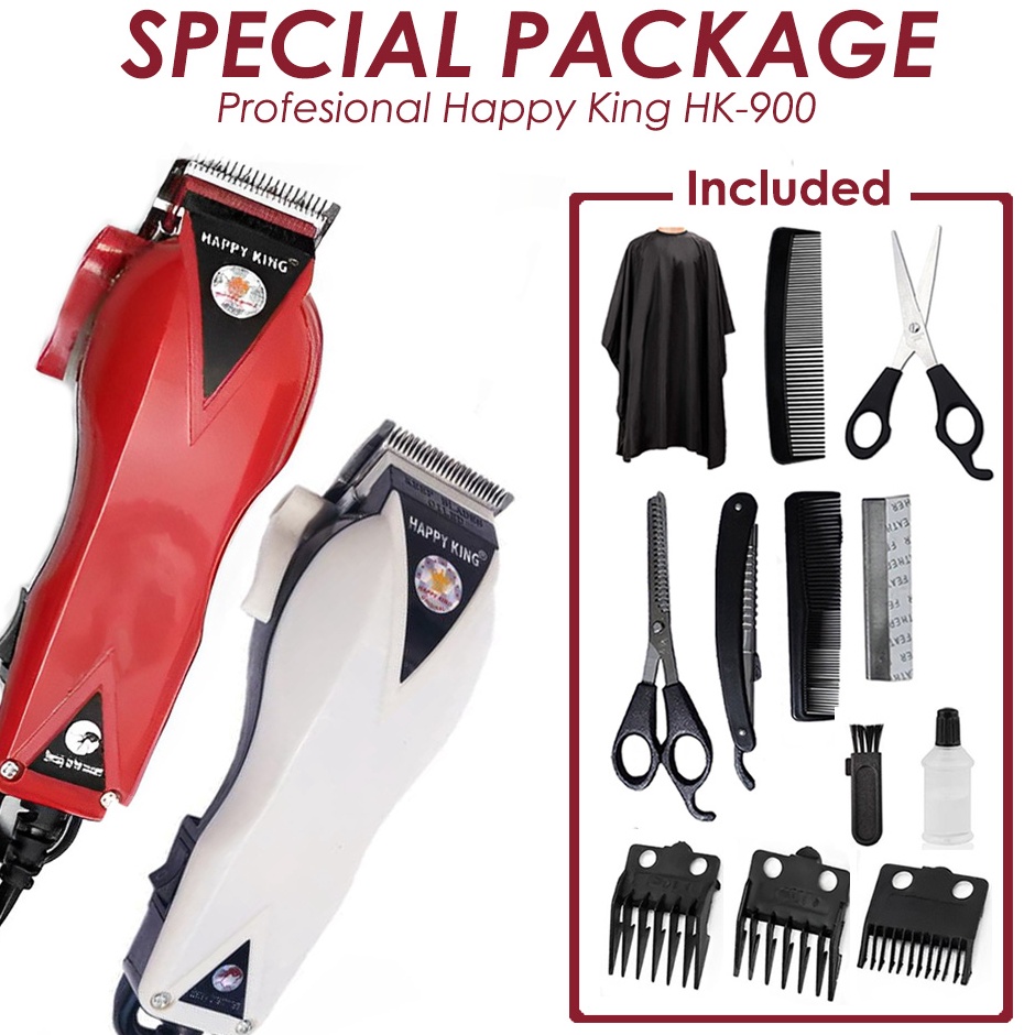 Obral Terbaik  Alat Cukur Rambut Happy King Alat Cukur Rambut Listrik Proclipper Happy King HK  9