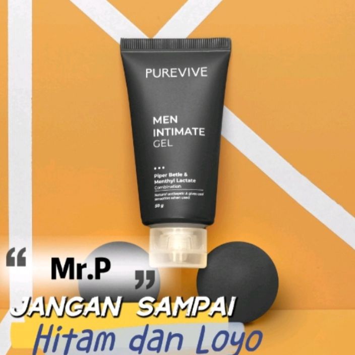 PROMO MURAH PUREVIVE MEN MRP INTIMATE GEL LEBIH CERAH KERAS DAN BEBAS GATAL