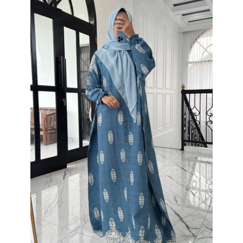 Deluna wear kaftan standart denim