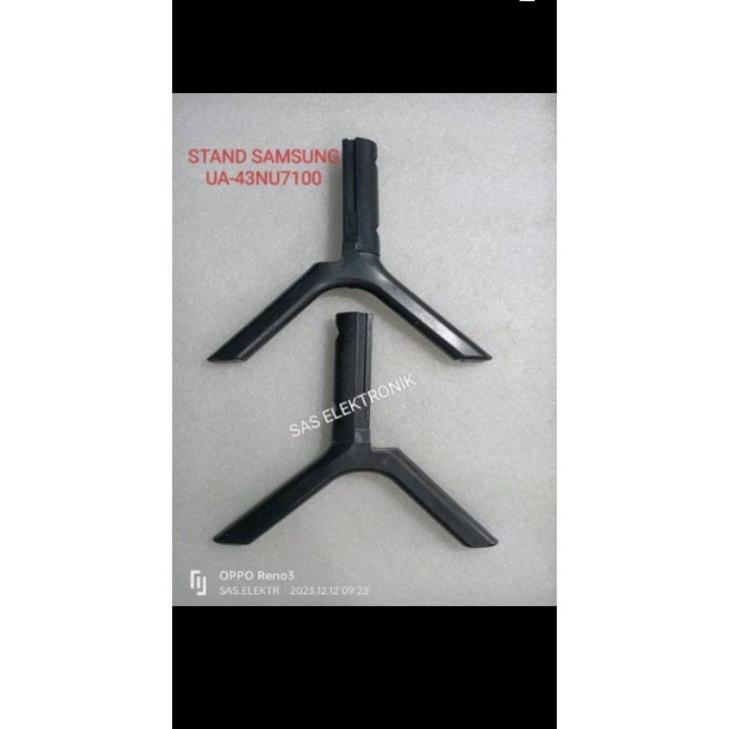 STAND BRACKET KAKI PEDESTAL DUDUKAN TV LED SAMSUNG 43 INCH UA43NU7100K UA-43NU7100K UA-43NU7100