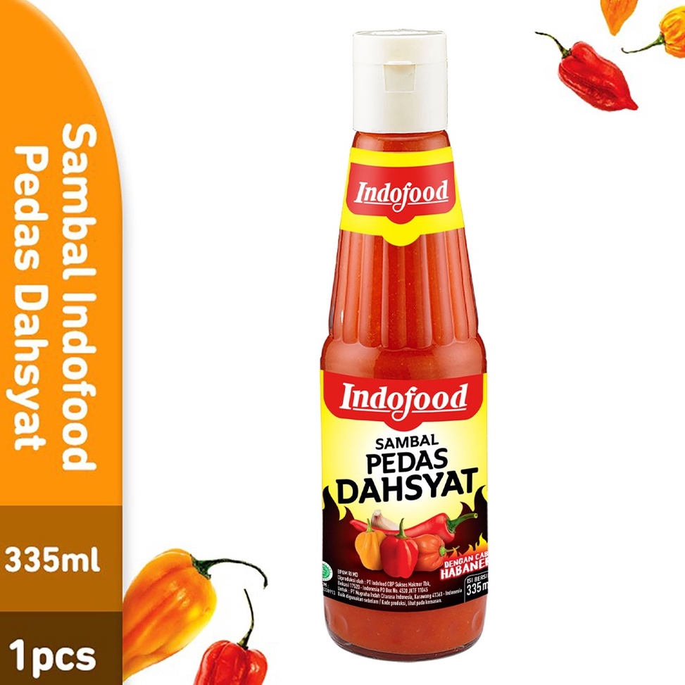 

GROSIR Sambal Indofood Pedas Dahsyat 335 ml 1 Pc