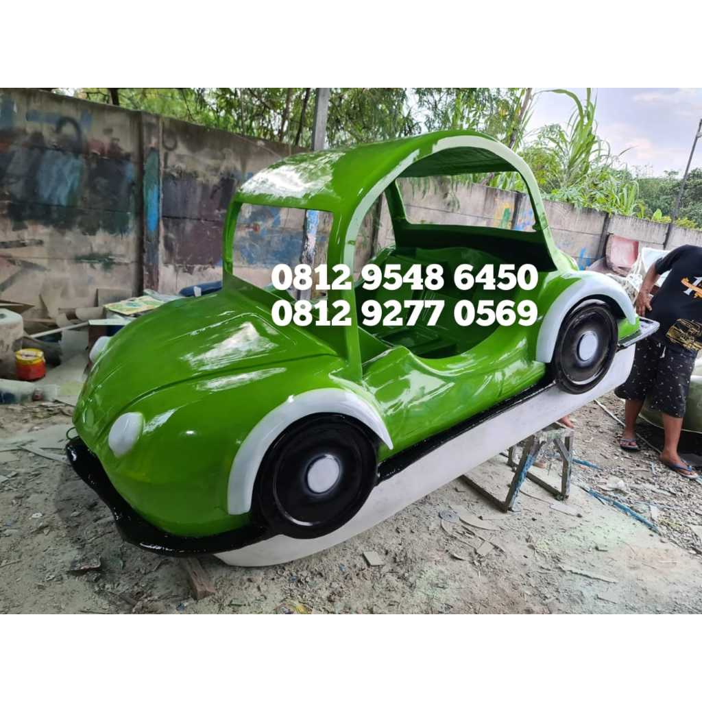 wahana bermain air fibergass mobilan