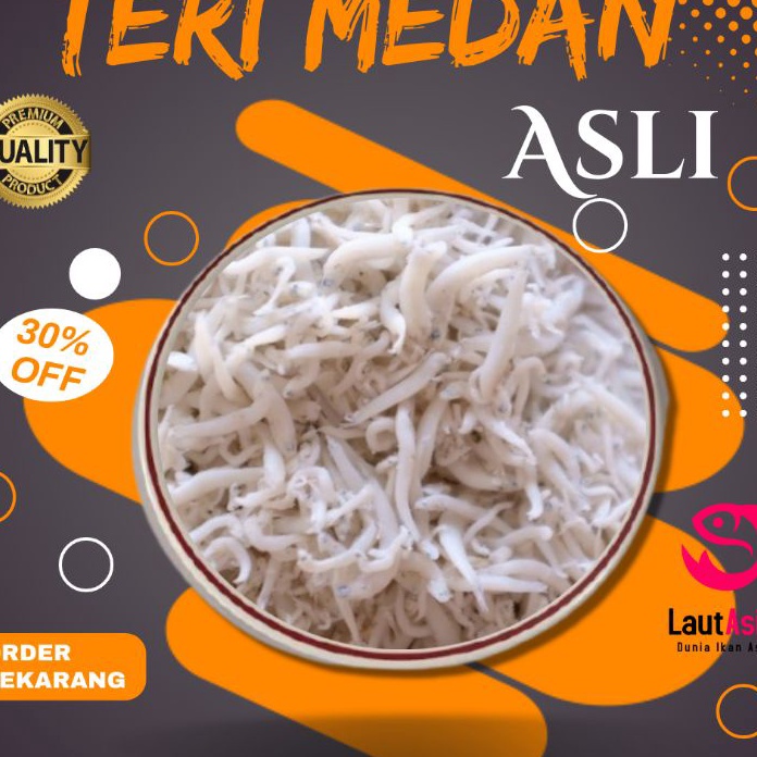 

ORIGINAL Ikan Teri Medan Asli Kualitas Super Premium