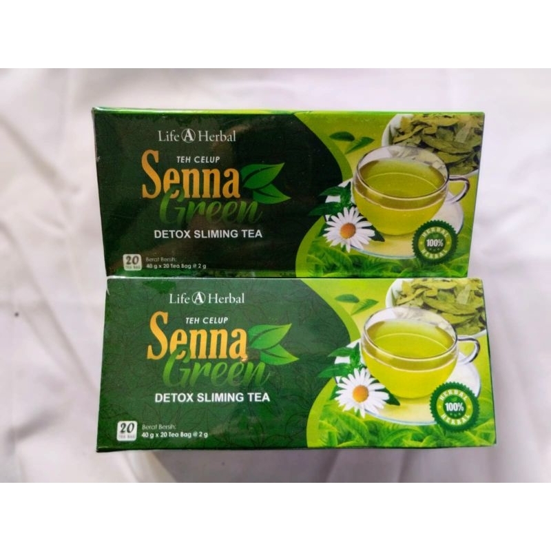 

Teh celup SENNA GREEN DETOX SLIMING TEA Life A Herbal