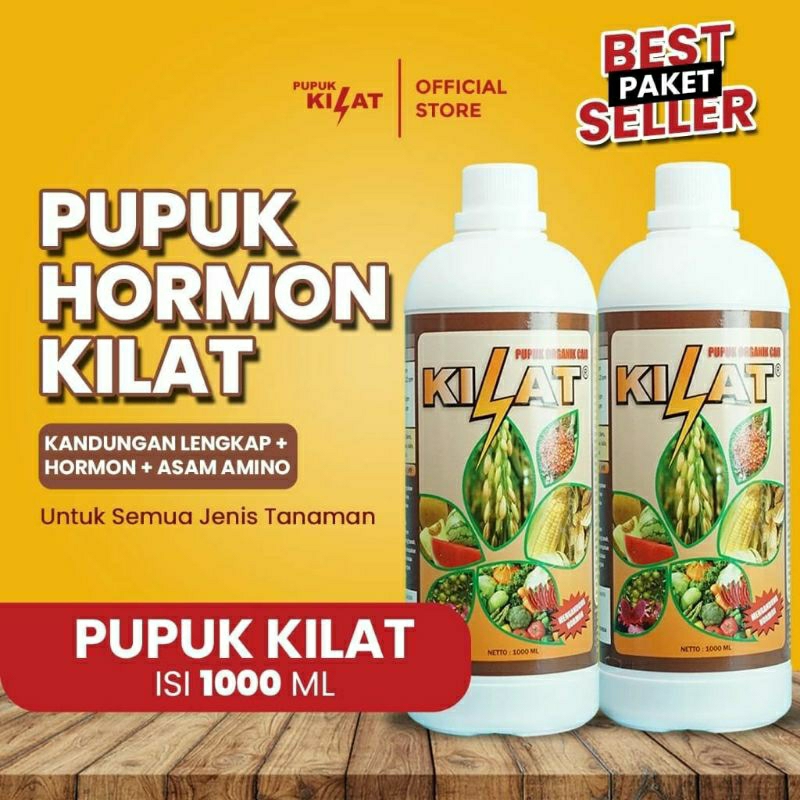 PUPUK KILAT [SIAP KIRIM] PAKET 2L PUPUK HORMON Pupuk Organik pupuk Kilat original Poc Kilat Termurah