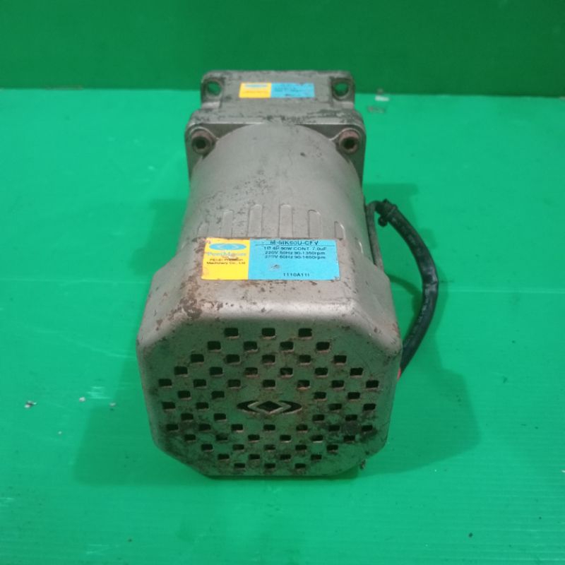 Peeimoger Dinamo Motor Gearbox Ac 90W 220V Ratio 1:5 330Rpm
