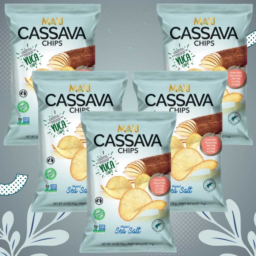 

MAXI Cassava Chips 5 Packs / 70g