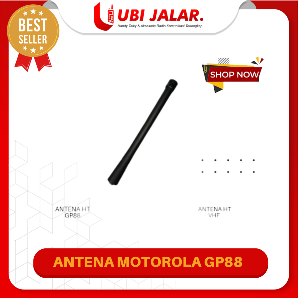Antena HT Motorola VHF GP88 CP1660 CP1300 GP338 Model Topi