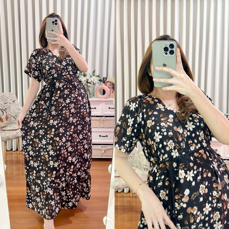 DASTER MAHALINI PANJANG / DASTER K3 PANJANG / DASTER KANCING3 / DASTER BUSUI KANCING / DASTER BUSUI 