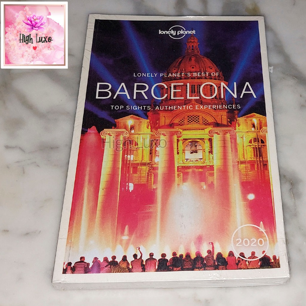 Buku Travel Lonely Planet Best Of Barcelona Spain Spanyol MAP GUIDE BOOK EUROPE EROPA English INGGRI
