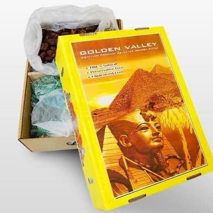 

Kurma Mesir Madu Golden Valley Egyptian Dates 1 kg EXP 2025 Kemasan Food Grade