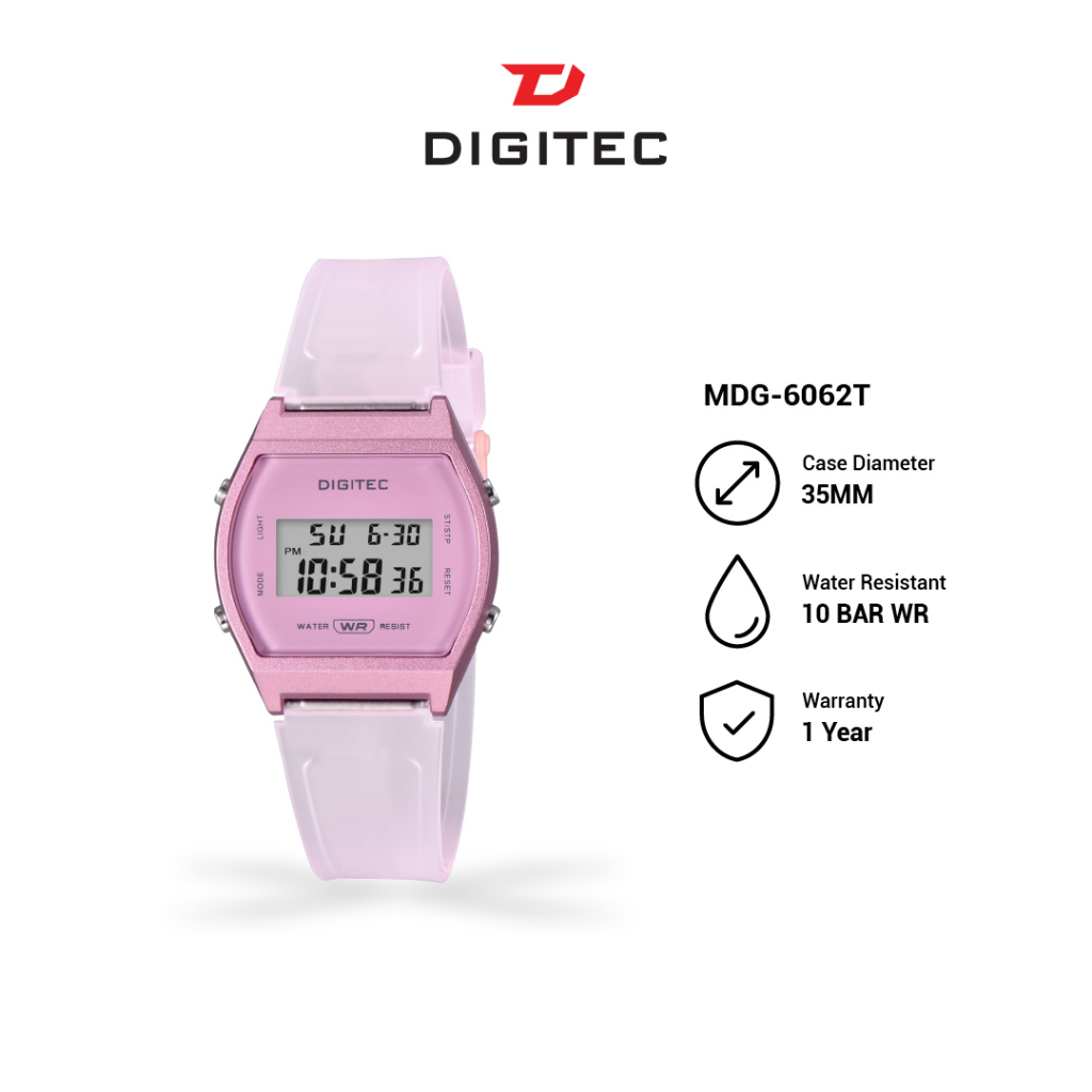 Jam Tangan Wanita Digitec 6062 Original Anti Air