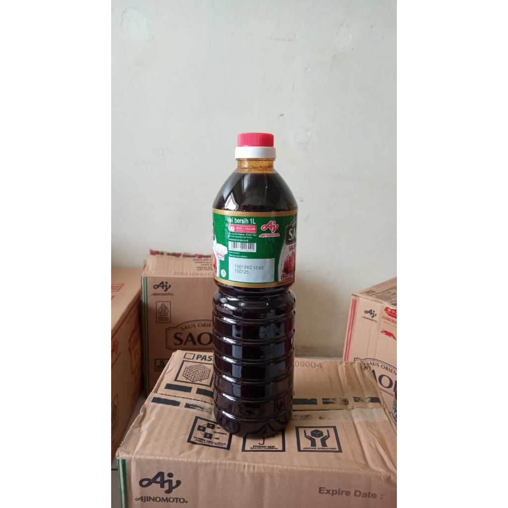 

LAKU Saori Saus Teriyaki Botol 1 Liter Rasa Oriental