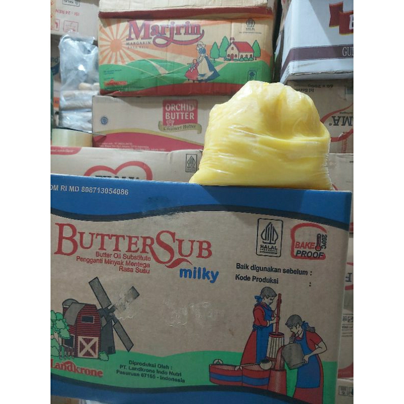 

Butter submilky landkrone asli repack kemasan 250gr, 500gr, 1kg