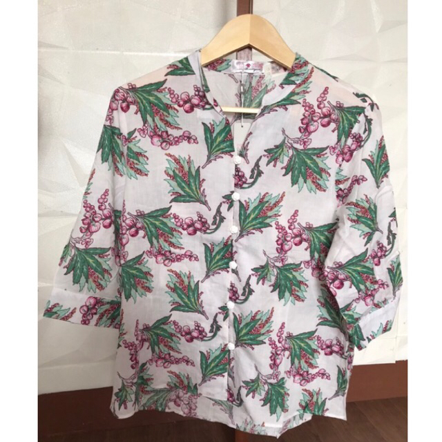 Blouse NN03 katun Bangkok Pink Boutique Import Premium Jumbo Big Size