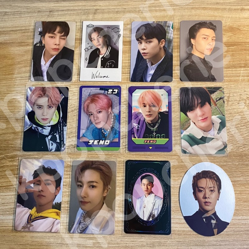 READY photocard pc OFFICIAL NCT127 NCT DREAM WAYV Johnny Jaehyun Jeno Renjun Winwin Yuta glimo glitc