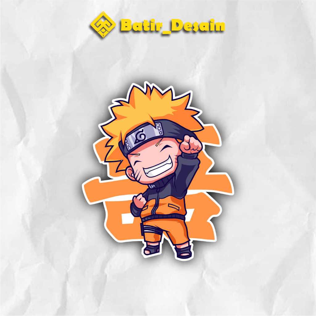 

Sticker Anime Naruto | Sticker Vinyl Anime ukuran 7 cm