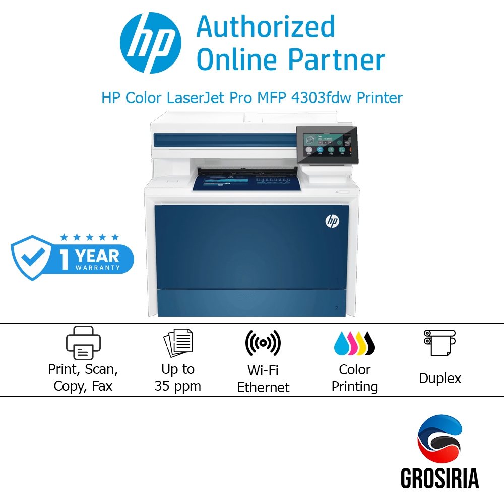 HP Printer Laserjet Pro Mfp 4303fdw (5HH67A)