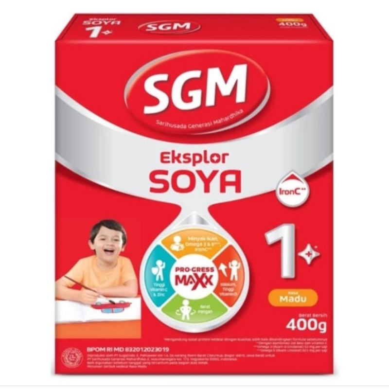 SGM SOYA 1 PLUS MADU 400g
