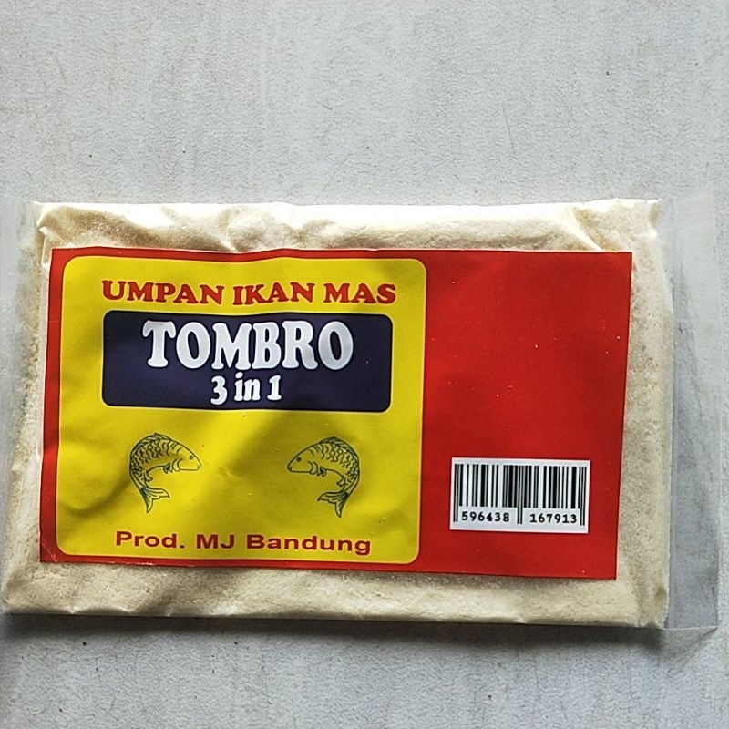 umpan PELET ikan mas TOMBRO 3 in 1