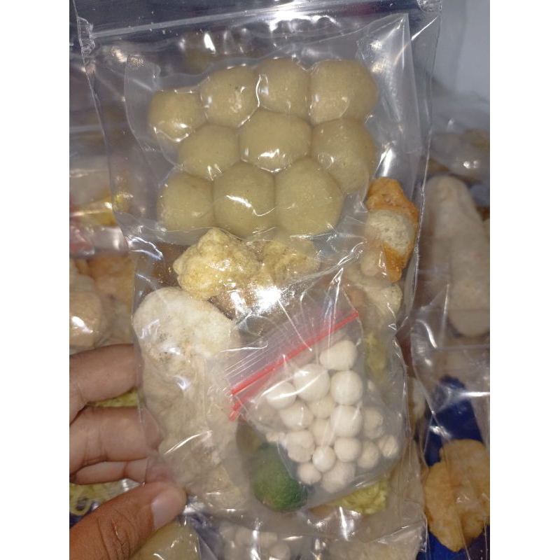 

Baso Aci Original Isi 10pc Cilok Lengkap Dengan Minyak Bawang