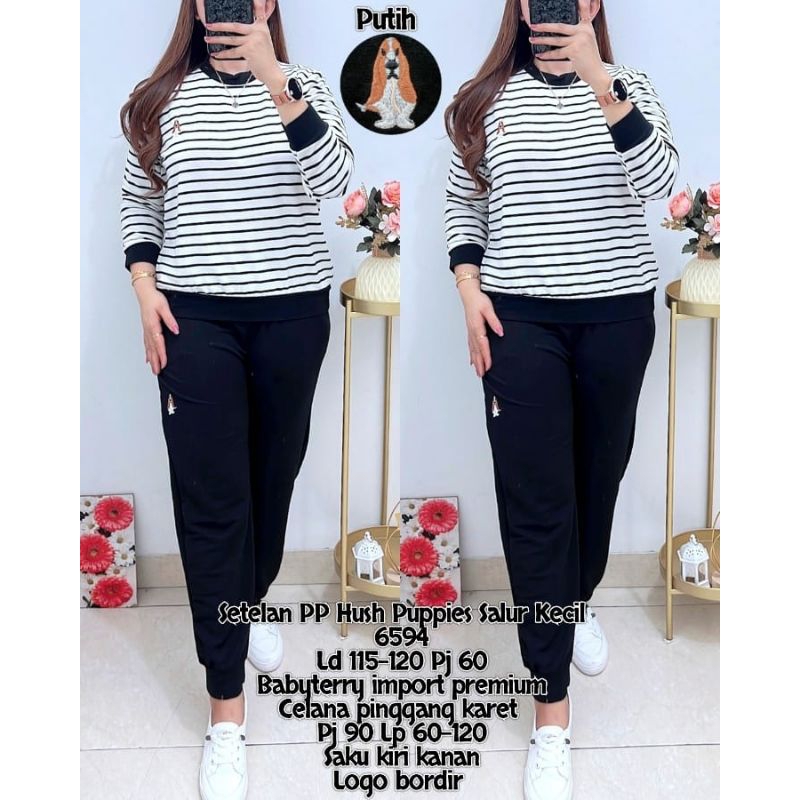 6594 Setelan PP Hush Puppies Salur Kecil 6594