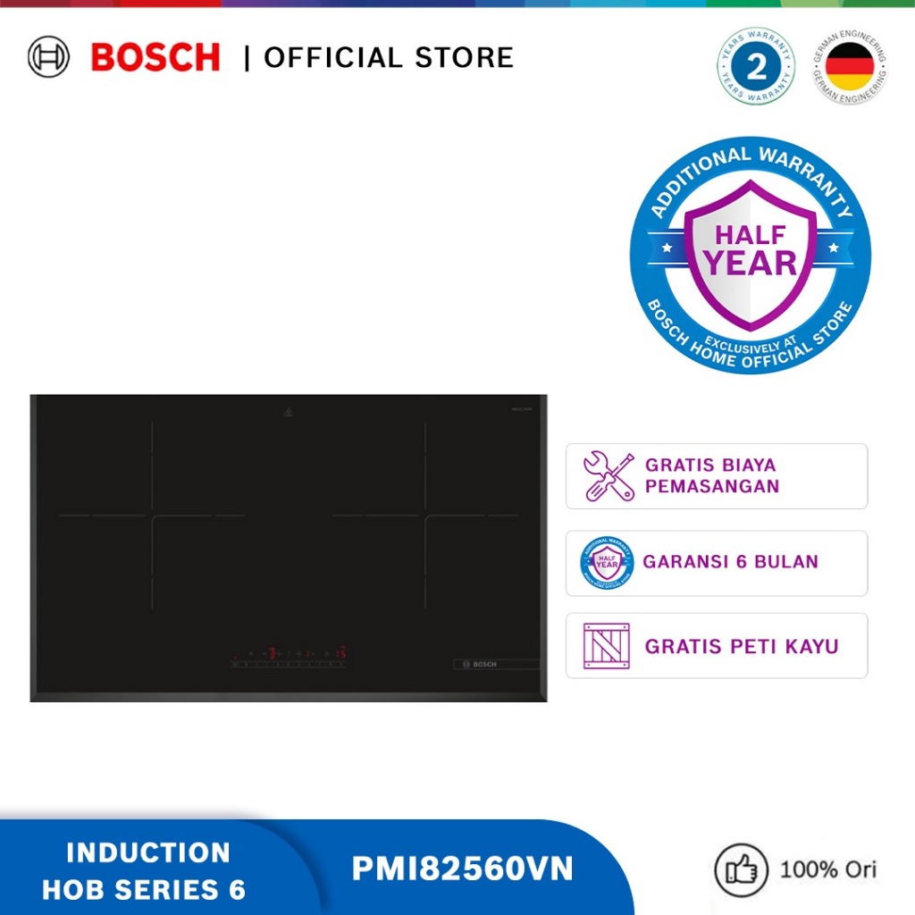 Bosch PMI82560VN Induction Hob Series 6