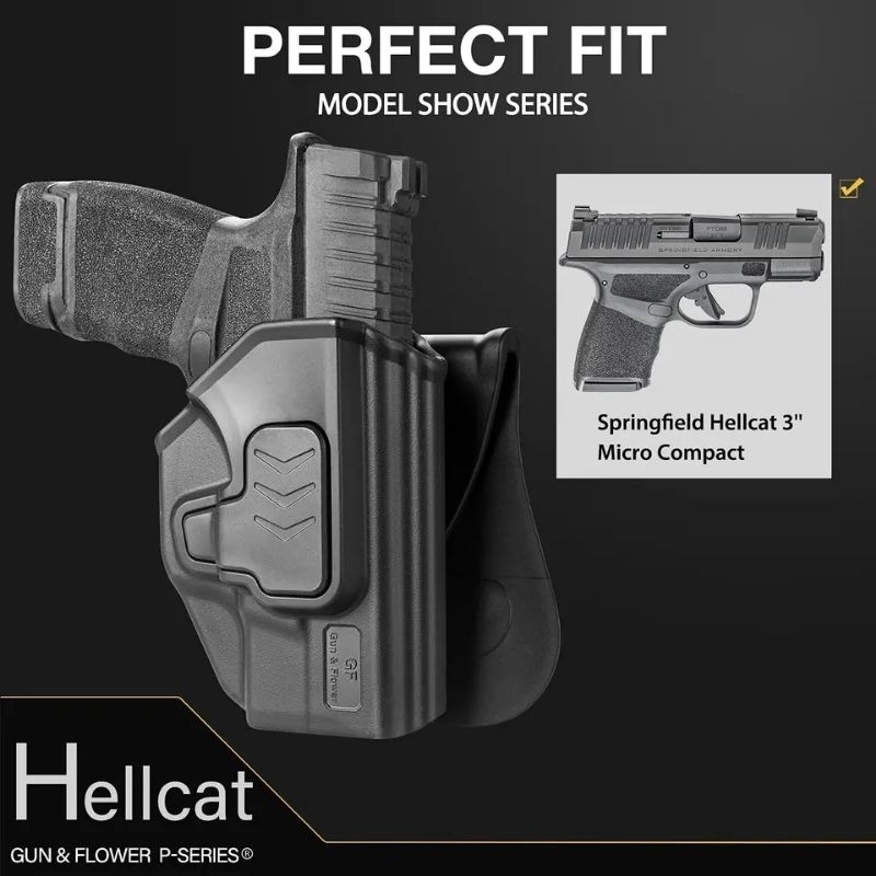 G&F Holster Hellcat Spring Field OWB Sarung Hellcat SpringField