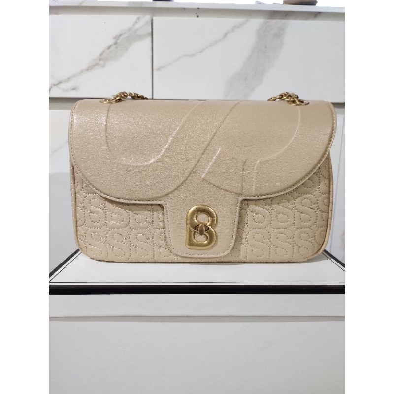 ALUNA BAG BUTTONSCARVES (Large warna Taffy)