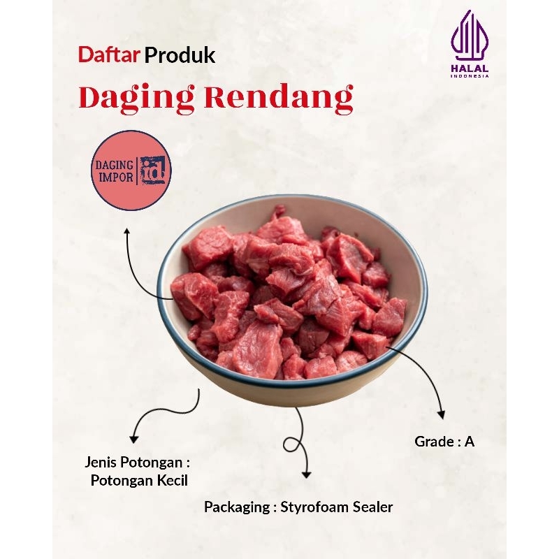 

Daging Rendang Premium 1KG - Gudang Komoditas