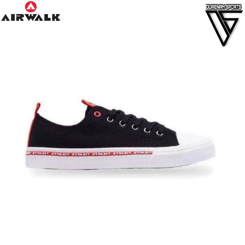 SALE AIRWALK JAMIE MEN'S SNEAKERS SHOES-BLACK