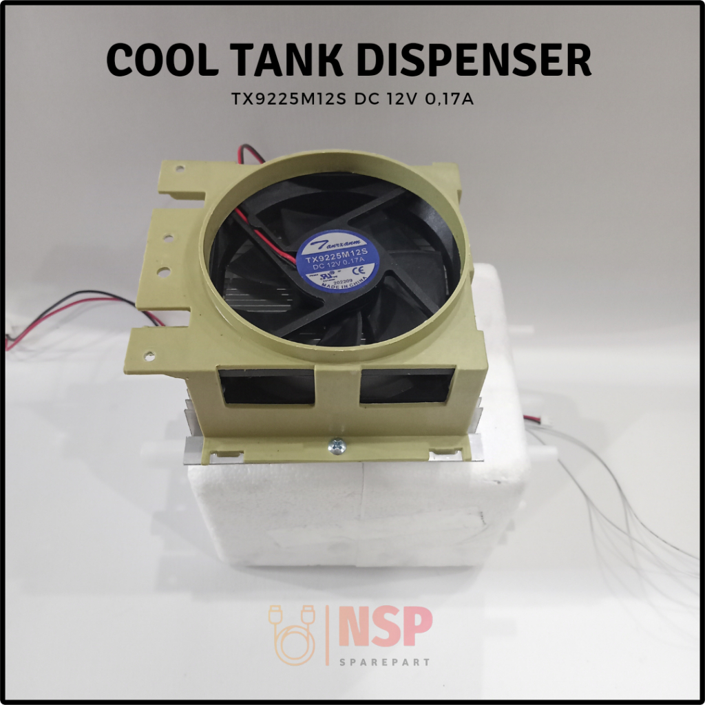 Cool Tank Dispenser Tabung Pendingin Dispenser Cosmos TX9225M12S DC 12V 0,17A