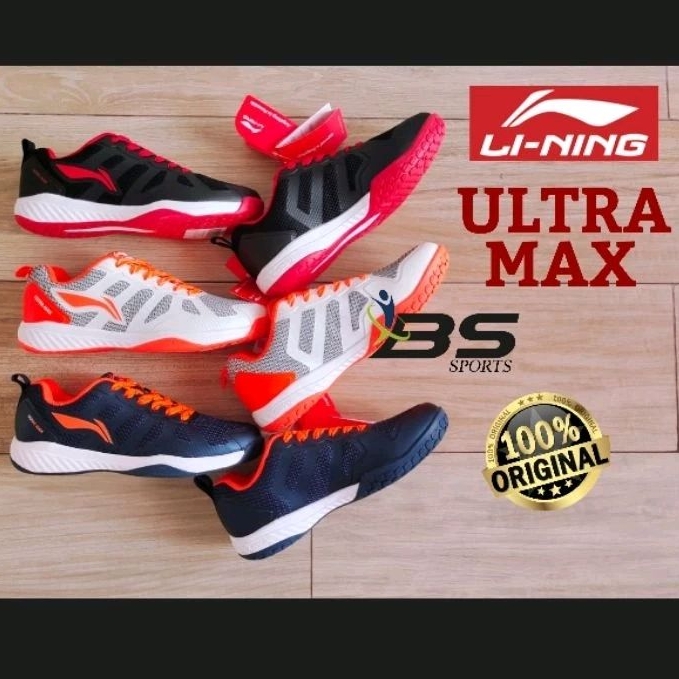 SEPATU BADMINTON LINING ULTRA MAX ORIGINAL